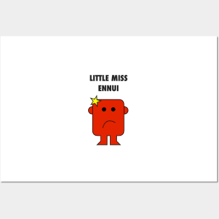 Little Miss Ennui Posters and Art